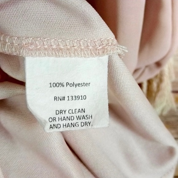 Show Me Your Mumu | ‘Kendall’ Dusty Blush Chiffon Sheer Drapey Formal Maxi Dress - Picture 7 of 8